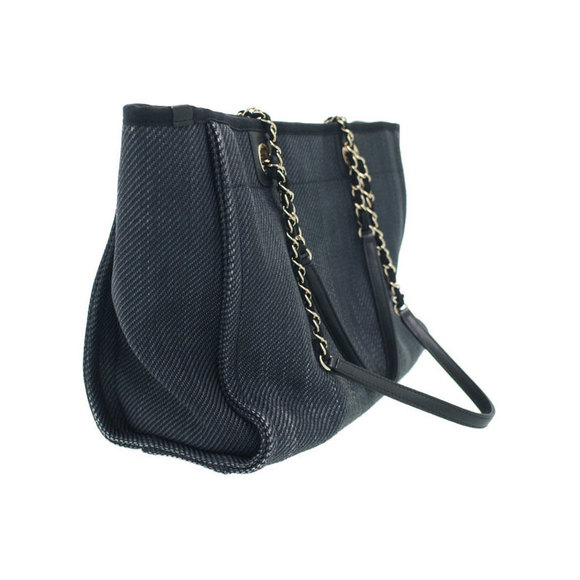 Chanel Bag Deauville Chain Tote - Picture 1 of 9